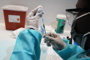 COVID-19 booster shot available for high-risk, elderly individuals